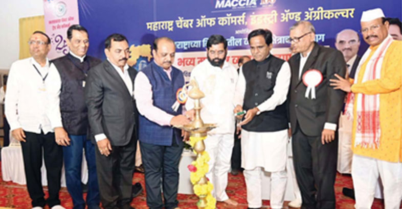 Maharashtra State Level Vyapari Parishad organized by the Maharashtra Chamber (MACCIA) organised on 31st July 2022 